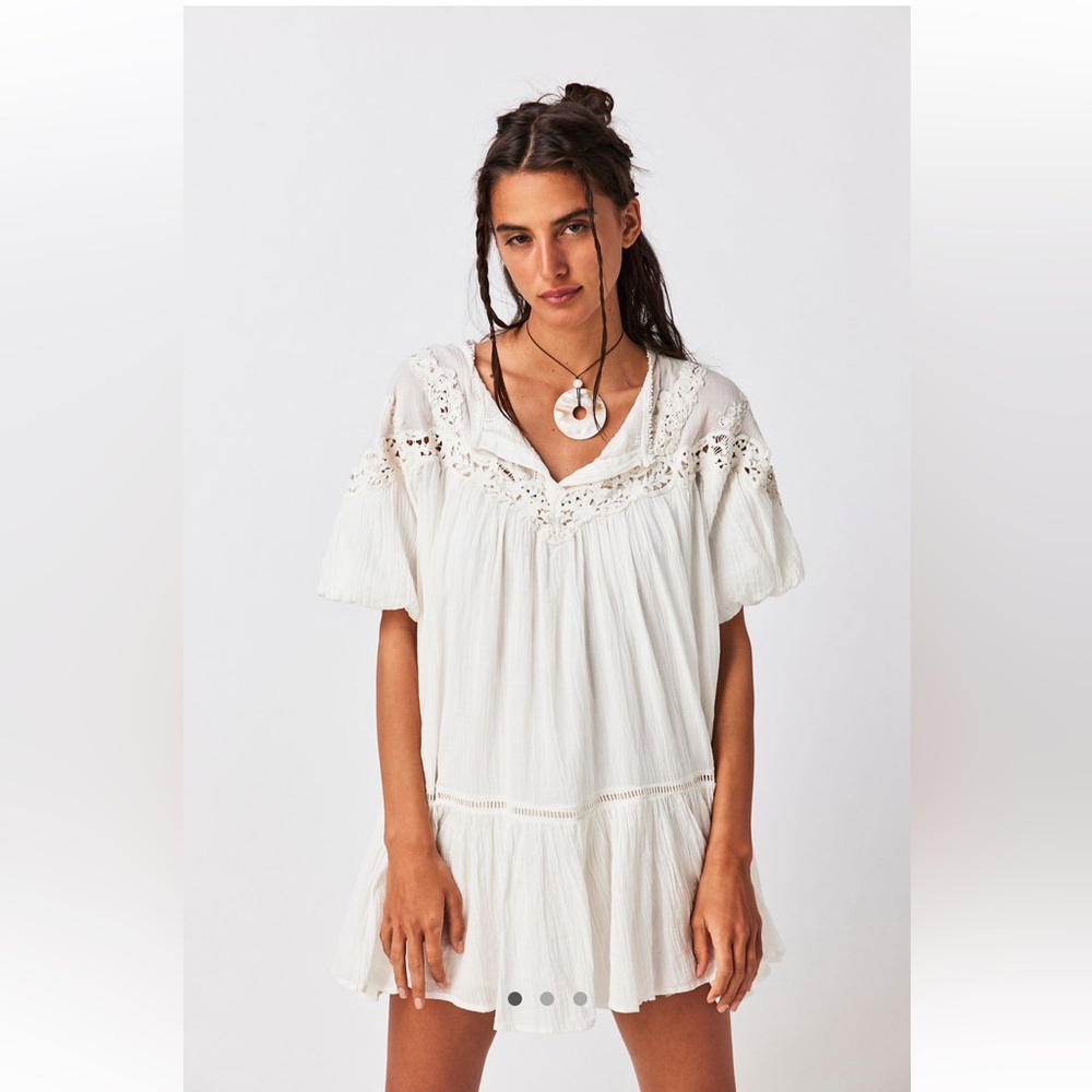 Misty morning mini dress
